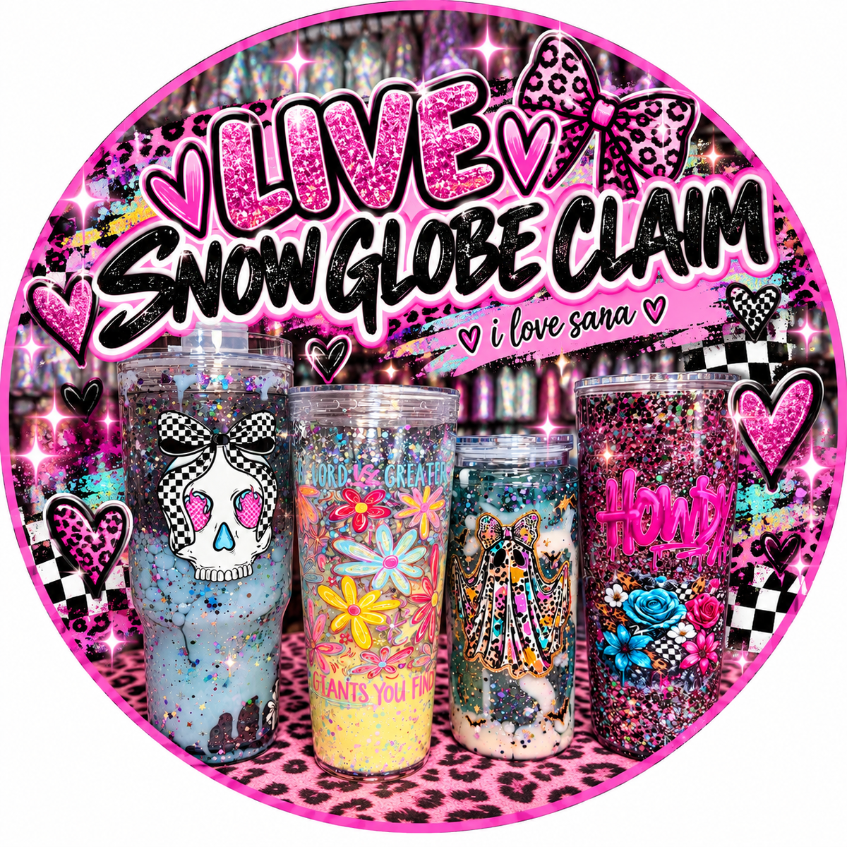 Live Snowglobe Claim