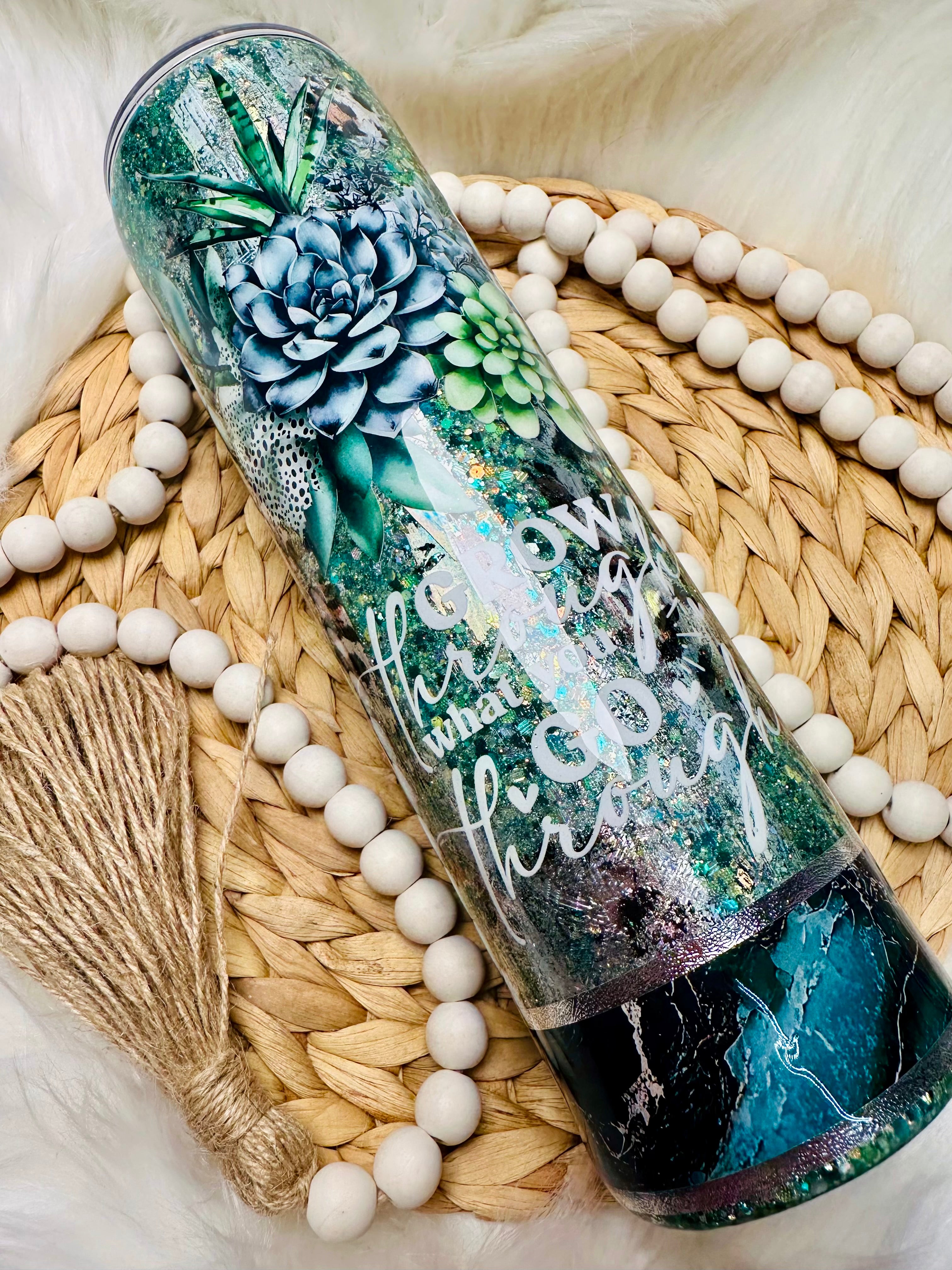 Grow Through What You Go Through 32oz Plump