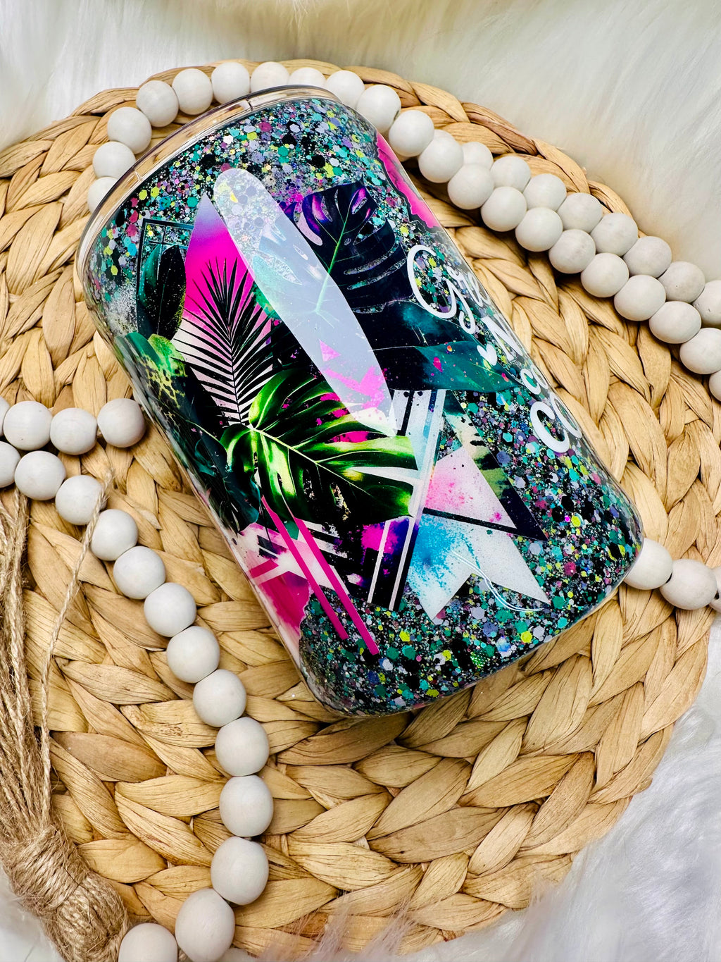 Comfort Zones Pink and Green Shortie