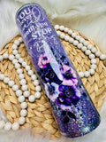 Purple Floral 32oz Plump