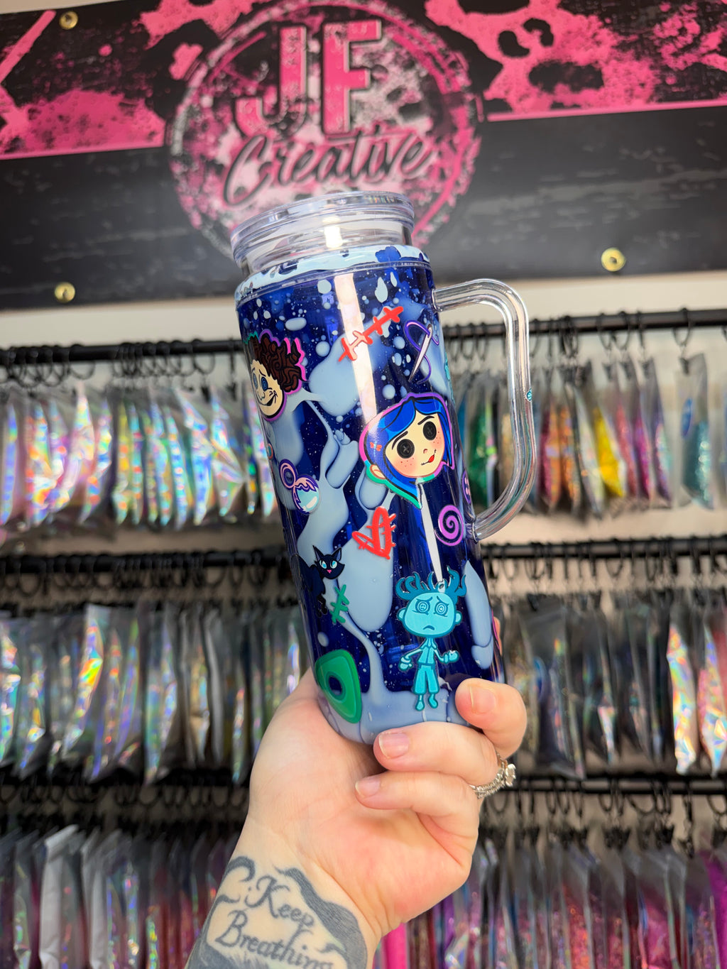 Coraline 20oz handle