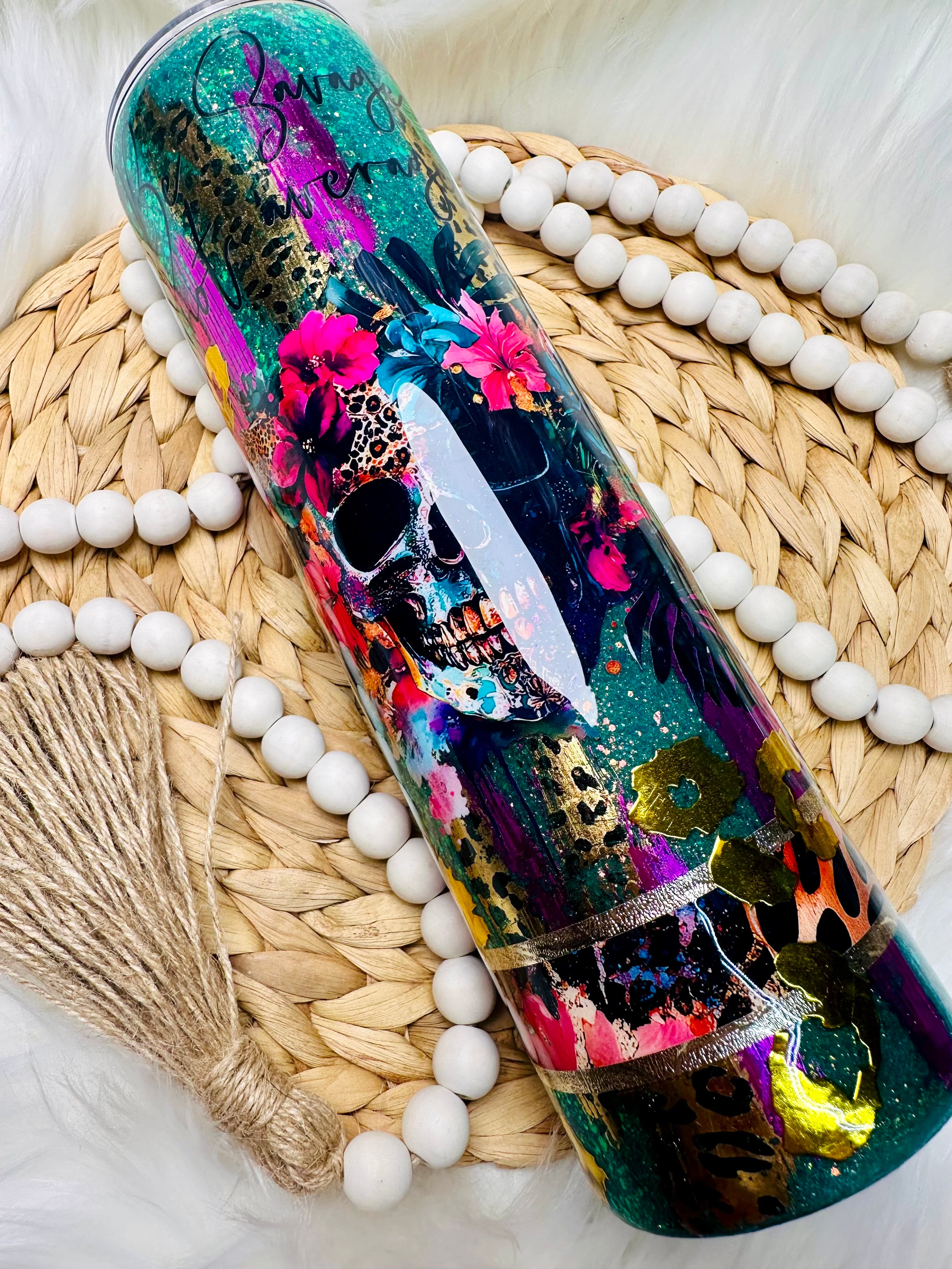 Be Savage Not Average Tropical 32oz Plump