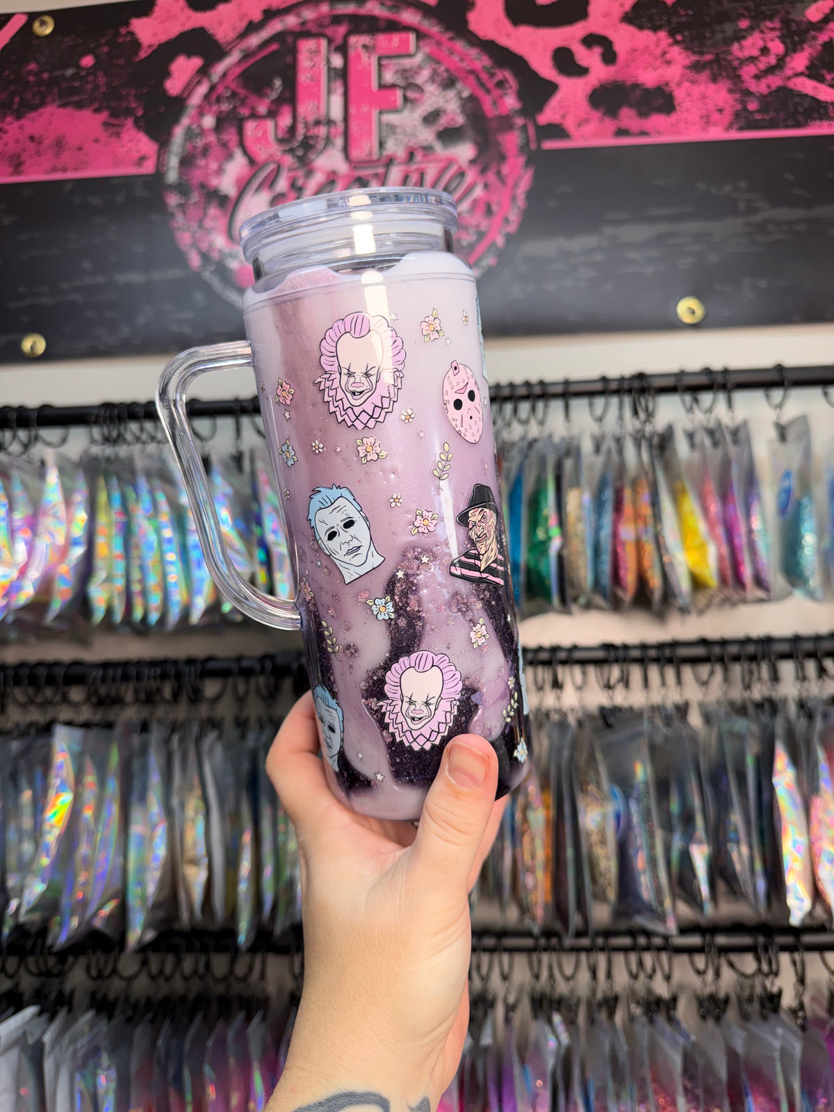 20oz handle Scary Dudes