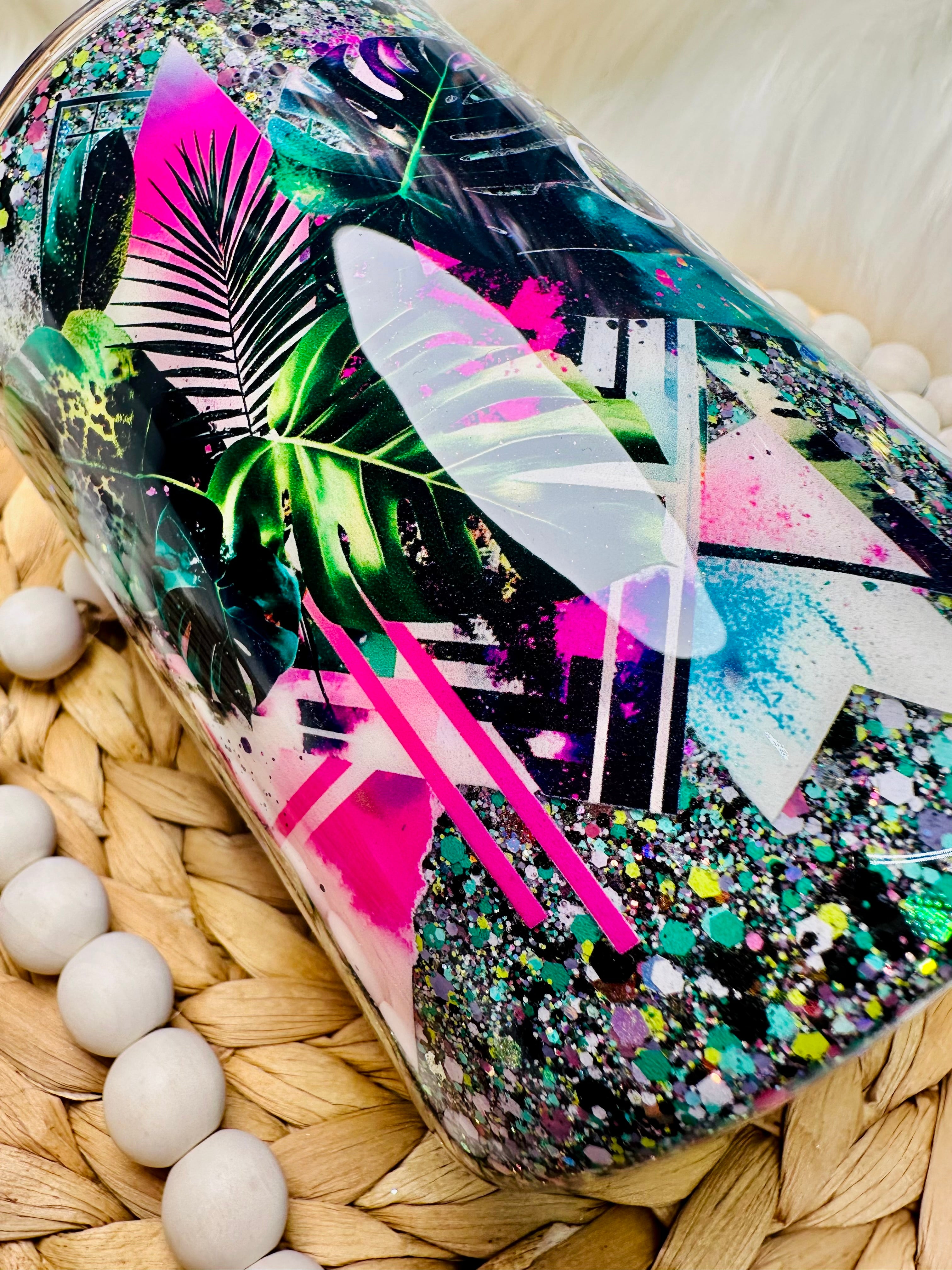 Comfort Zones Pink and Green Shortie