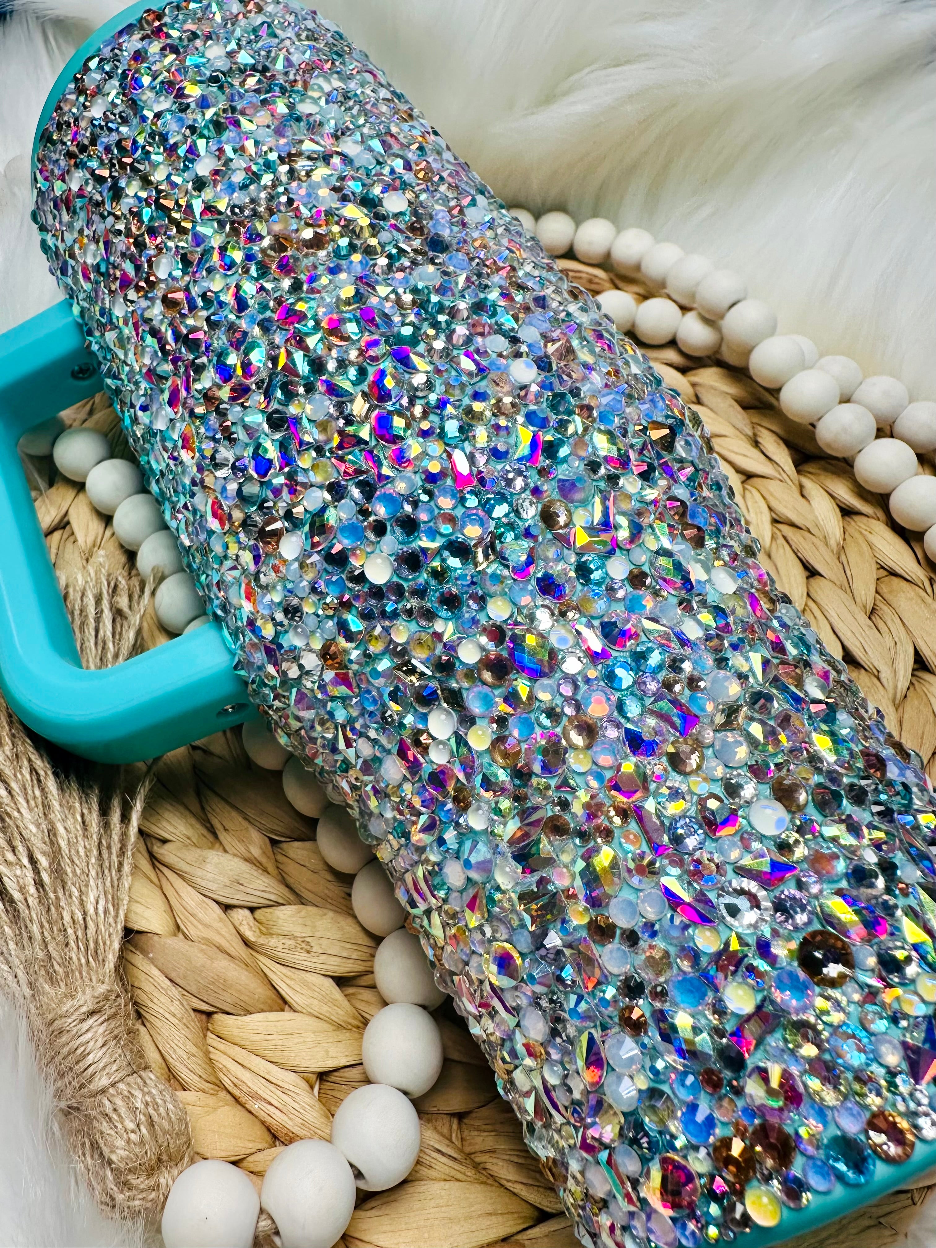 Keep Going Rhinestone 40oz